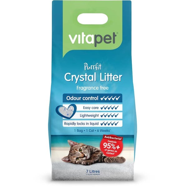 Vitapet Purrfit Cat Litter Crystals Carousel 1