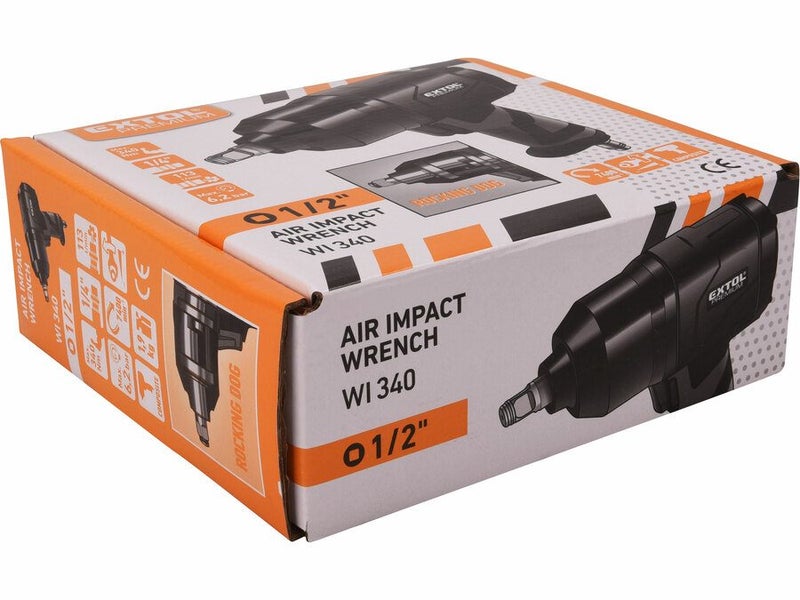 EXTOL Air Framing Nailer with FREE AIR IMPACT WRENCH Carousel 11