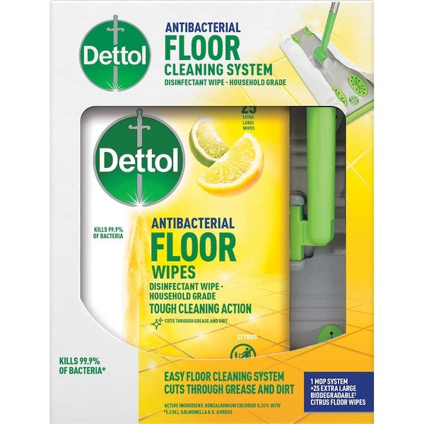 Dettol Floor Cleaning System & Wipes Carousel 2