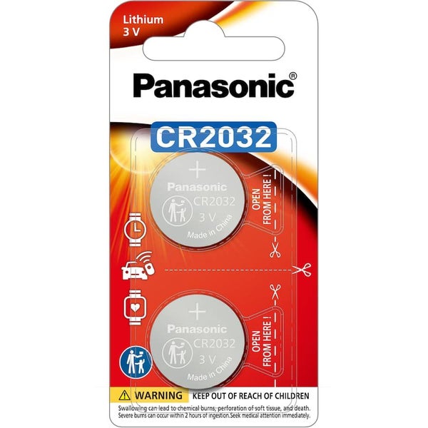 Panasonic Lithium Battery 3v Coin 2032 Carousel 1