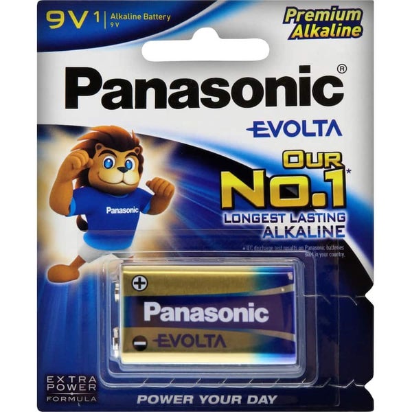 Panasonic Evolta 9v Battery 1pack Carousel 1