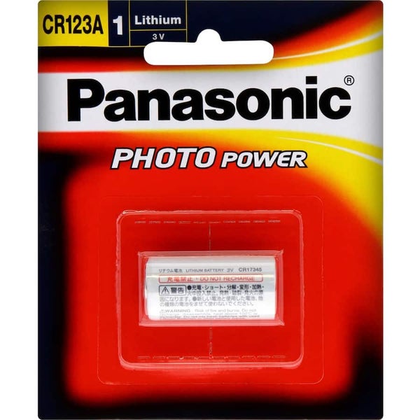 Panasonic Camera Battery Cr123a Carousel 1