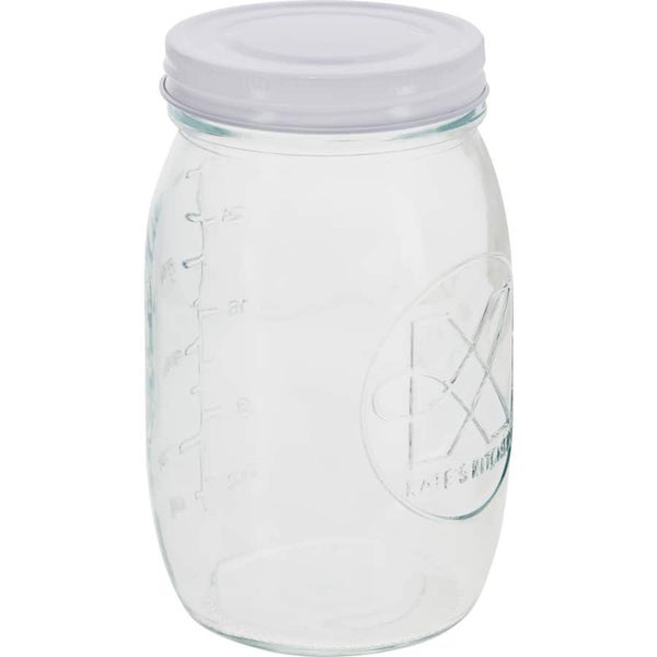 Kates Kitchen Embossed Preserving Jar Each 1L Carousel 1
