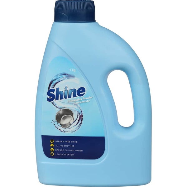 Shine Dishwasher Powder Concentrate 1kg Carousel 2