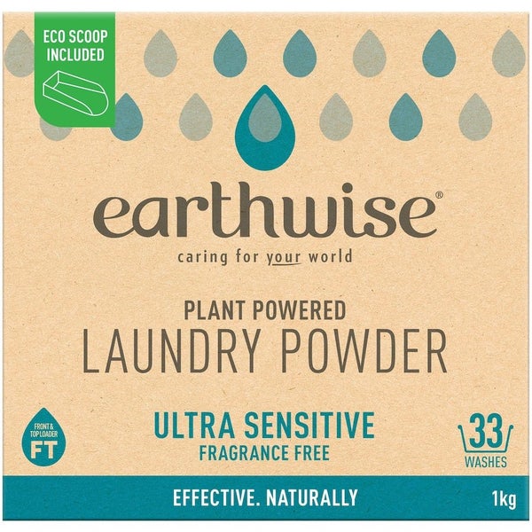Earthwise Laundry Powder Ultra Sensitive Fragrance Free Carousel 1
