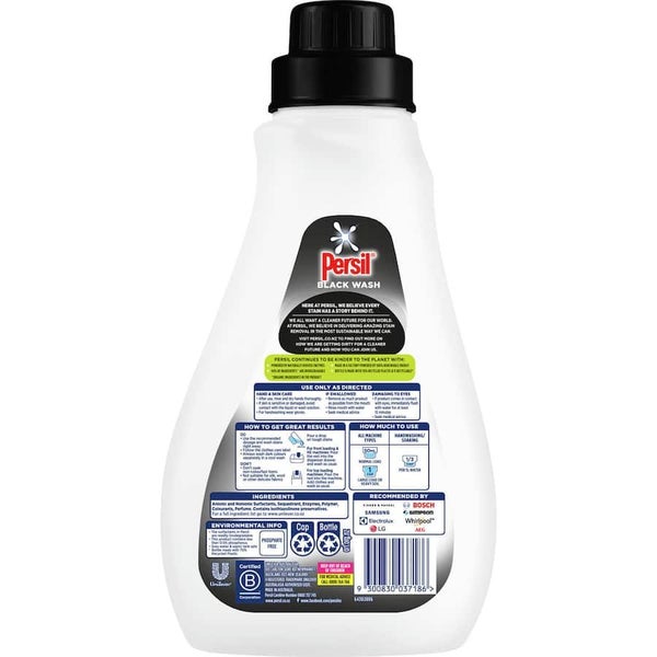 Persil Front & Top Loader Laundry Liquid Black Wash Carousel 2
