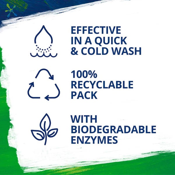 Persil Front & Top Loader Laundry Powder Active Clean 1kg Carousel 6