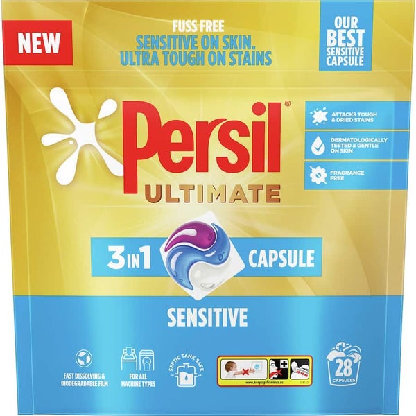 Persil Ultimate Laundry Capsules Sensitive Carousel 1