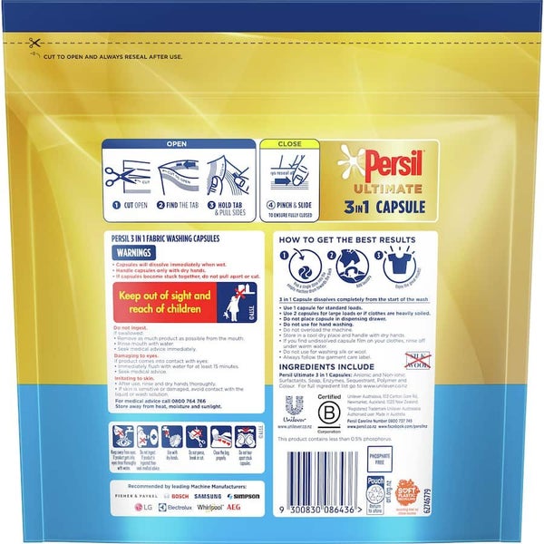 Persil Ultimate Laundry Capsules Sensitive Carousel 2