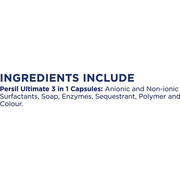 Persil Ultimate Laundry Capsules Sensitive Carousel 3