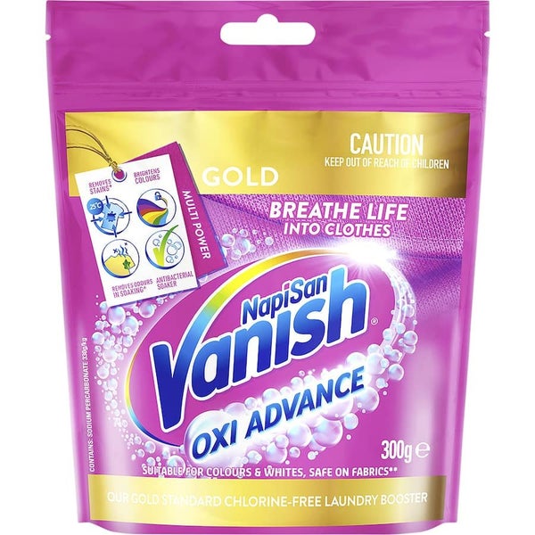 Vanish Napisan Advance Gold Stain Remover Multi Power Powder Carousel 1