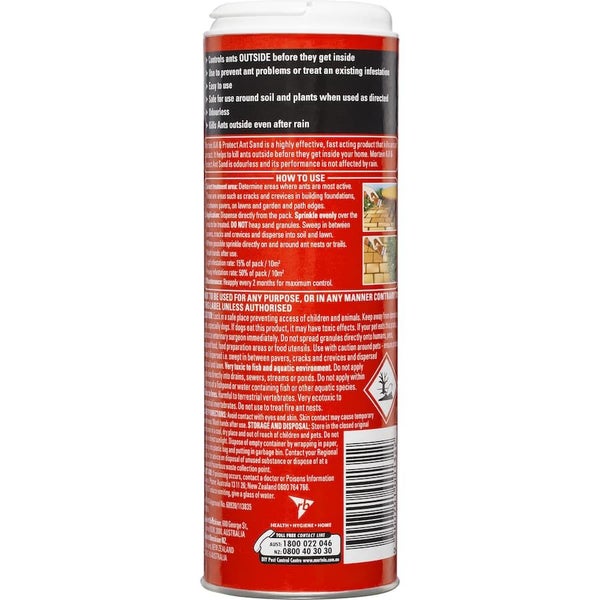 Mortein Kill & Protect Ant Killer Sand For Outdoor Use 500g Carousel 2