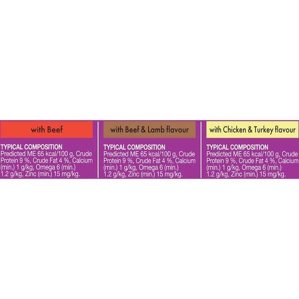 Whiskas Wet Cat Food Mixed Selections In Gravy Pouch 12x85g Carousel 8