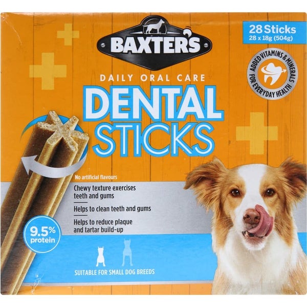 Baxters Small Breed Dog Treats Dental Sticks Carousel 2