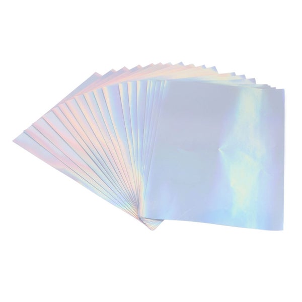 10 x Large Holographic PVC Vinyl Sheets Carousel 3