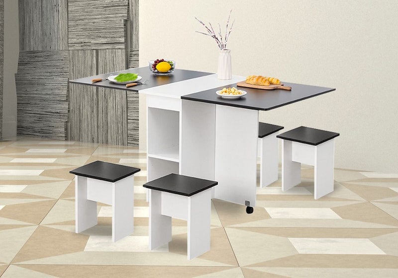 Folding Dining Table Set and Chairs Carousel 2