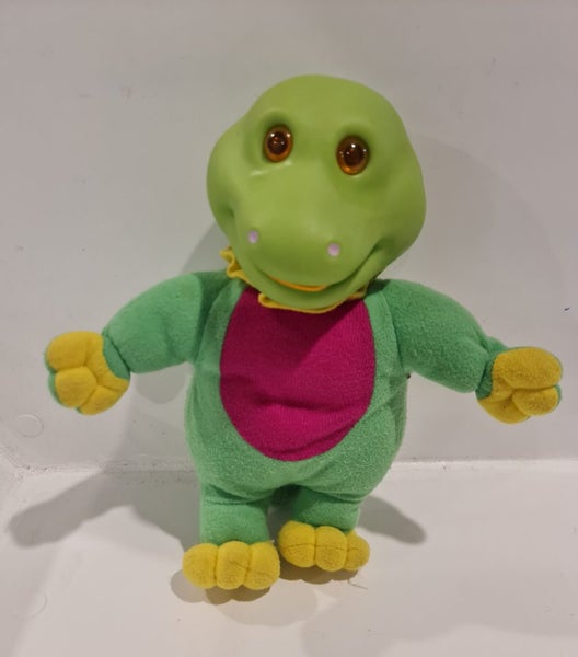 Vintage Soma 1993 Glowworm Barney Dinosaur ^ Carousel 1