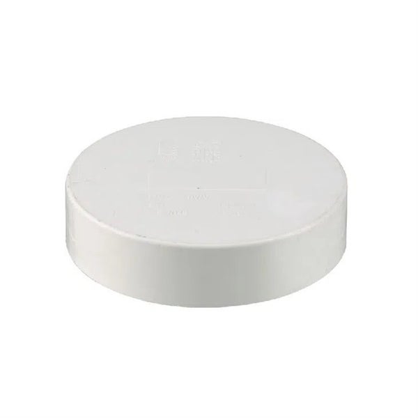 100mm Push on end cap PVC DWV FITTINGS Dust Cap - HH PIPE Warehouse Carousel 1