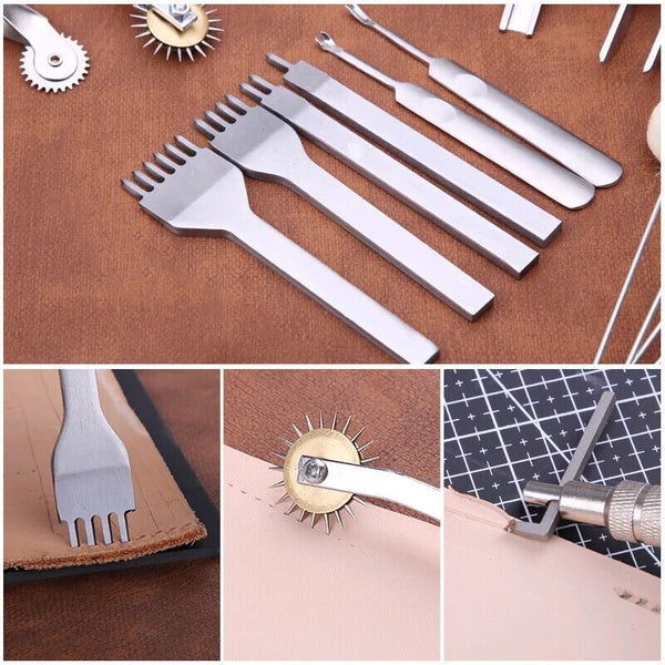 Leather Tools Kit Craft Hand Working Set62977651084417111