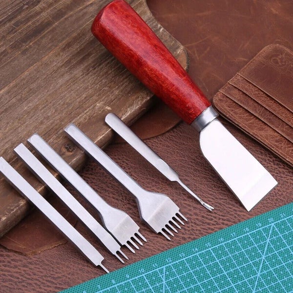 Leather Tools Kit Craft Hand Working Set62977651084417112