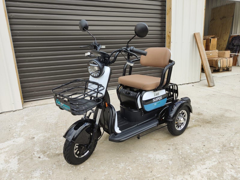Electric Tricycle TM6+ Plus Mobility, golf cart, white Carousel 1