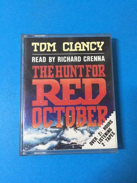 Tom Clancy: The Hunt For Red October (AudioBook Cassette) Carousel 1