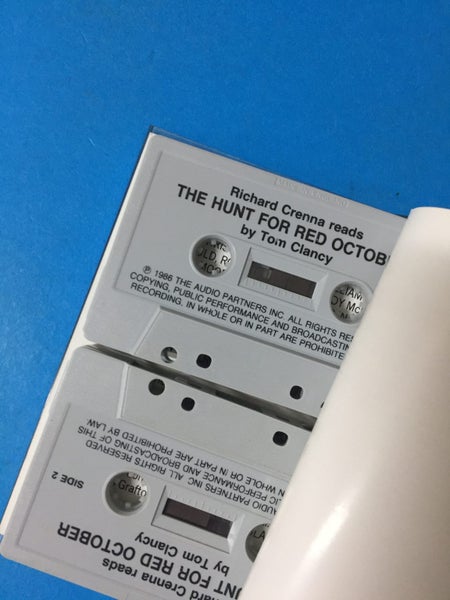 Tom Clancy: The Hunt For Red October (AudioBook Cassette) Carousel 3