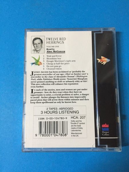 Jeffrey Archer: Twelve Red Herrings - Volume One (AudioBook Cassette) Carousel 2