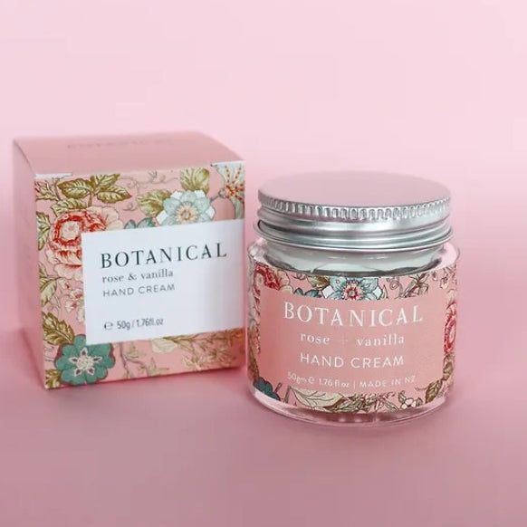 Botanical Rose & Vanilla Hand Cream 50g Carousel 2
