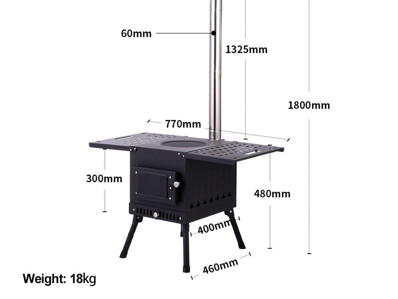 Wood Stove-Large Carousel 7
