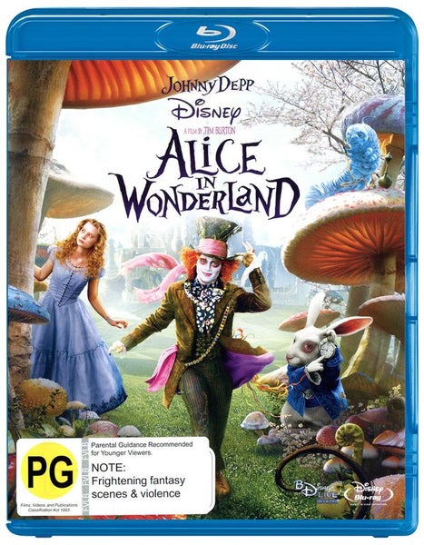 ALICE IN WONDERLAND [DISNEY 2010] (BLU-RAY) Carousel 1