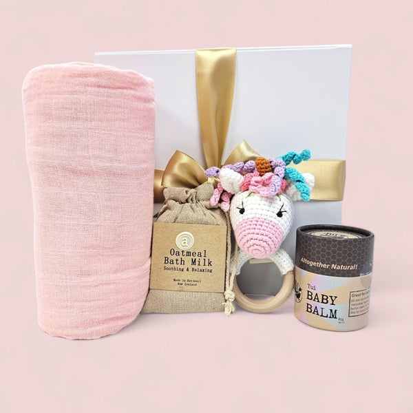 Cuddly Baby - Unicorn - Gift Box Carousel 1
