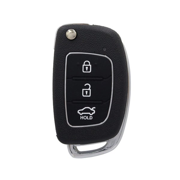 To Suit Hyundai HYN14R 3 Button Flip Key Remote Case/Shell Carousel 1