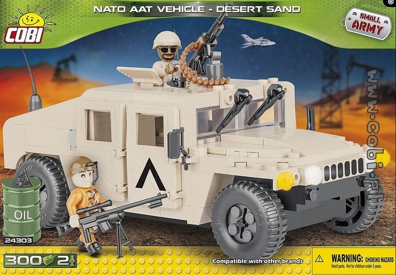 Cobi - Small Army 24303 NATO AATV DESERT SAND 300pcs Carousel 1