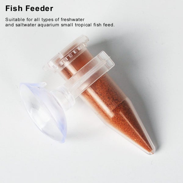 fish feeding tube aquarium feeding tube tank feeder Durable Transparent Carousel 2