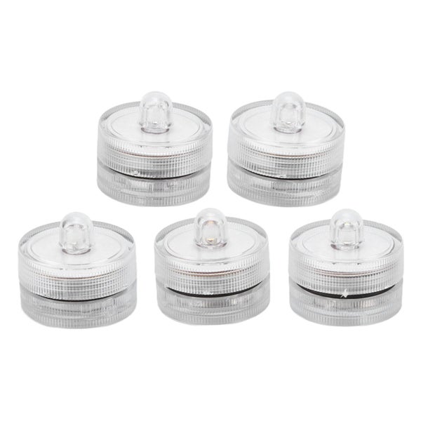 small submersible led lights pond lights 5 Packs Underwater Tea Lights Carousel 5