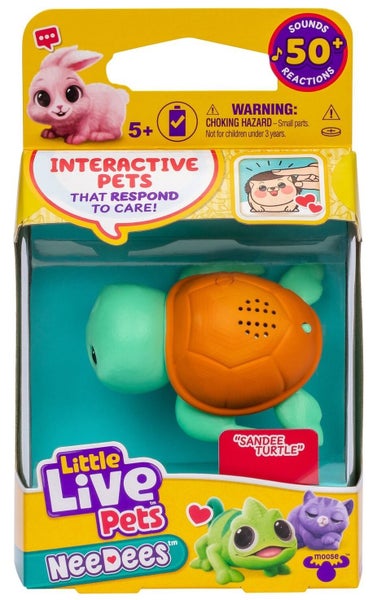 Little Live Pets: NeeDees Single Pack - Sandee Turtle Carousel 1