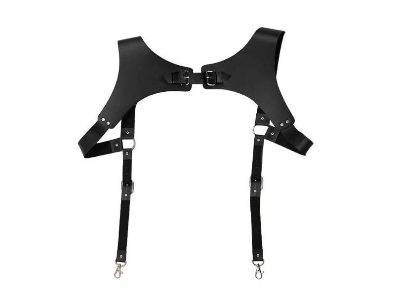Men's Suspenders Belts New Fashion Leather Straps Adult Vintage Belts Carousel 1