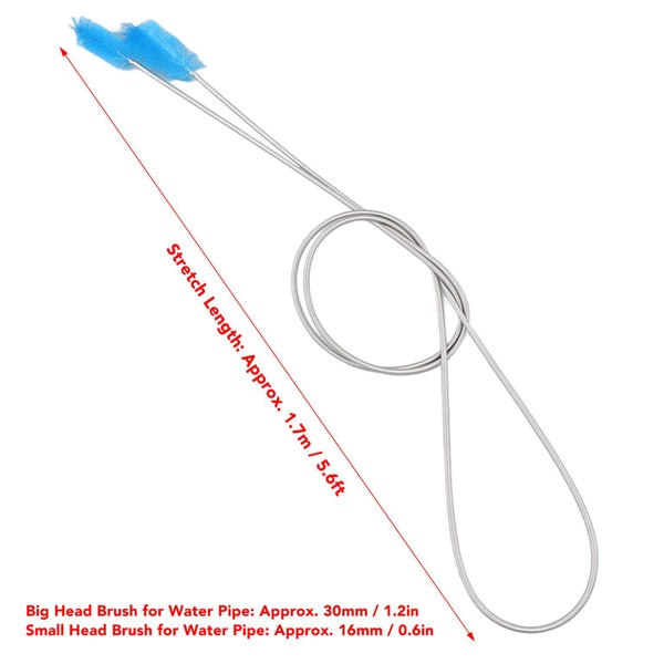 aquarium hose brush double ended hose brush Aquarium Filter Hose Brush Double Carousel 1