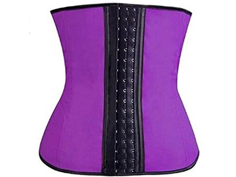NINGMI Rubber Body Shaper For Women Waist Trainer Corset Carousel 2
