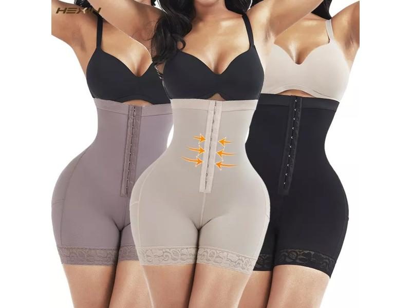 Colombian Butt Lifter Shapewear With Adjustable Straps Hip Pads Carousel 2