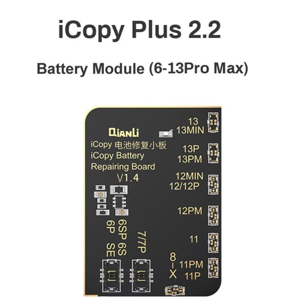 Qianli Icopy Plus 2.2 Repair Detection Programmer For Iphone 6 13 Pro Max Bat... Carousel 2