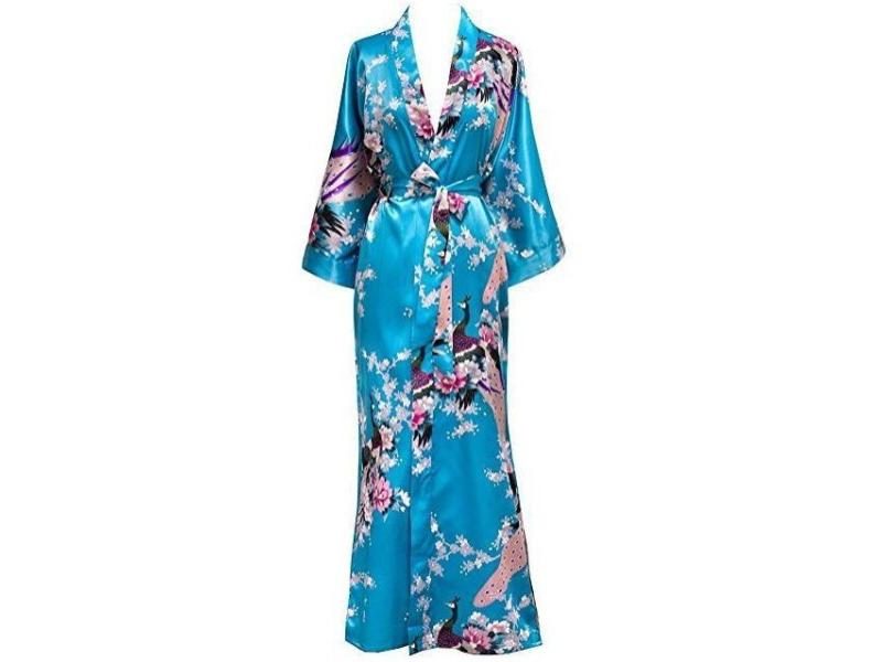Women's Bathrobe Night Dress Gown Carousel 1
