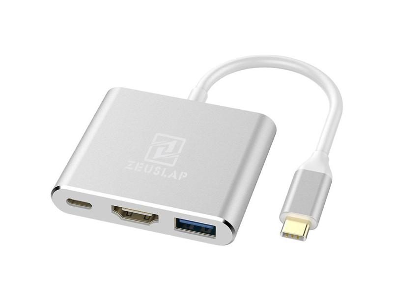 Thunderbolts Type C 3.1 Hub To HDMI-Compatible USB 3.0 PD Type C Charging Hub Carousel 1