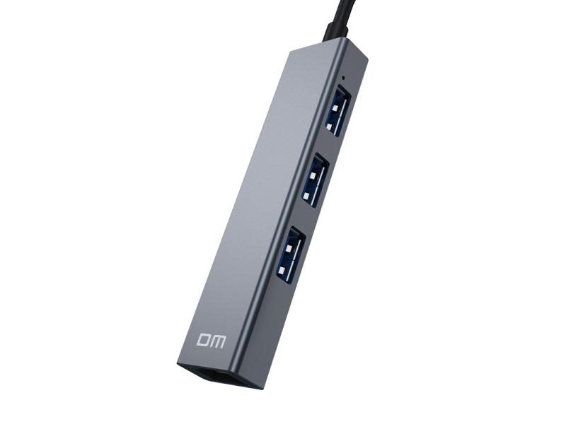 3 Port USB2.0 High Speed HUB With 100mbps Ethernet Port CHB011 Support 1TB HDD Carousel 1