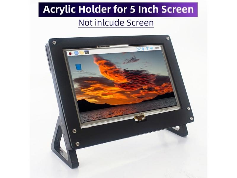 Raspberry Pi 3 Model B Acrylic Support Holder White / Black Only For 5 Inch Carousel 1
