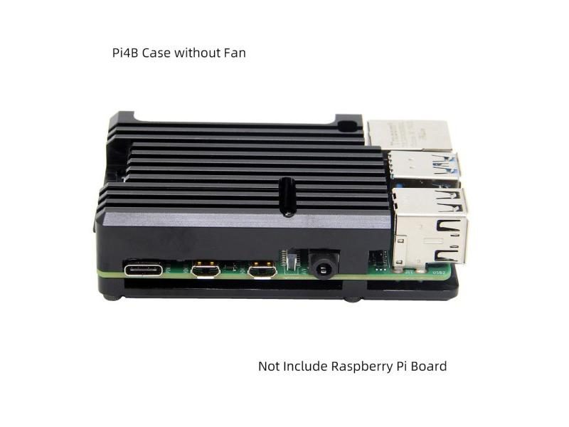 Raspberry Pi 4 Model B Armor Case Passive Cooling Aluminum Alloy Protective Carousel 1