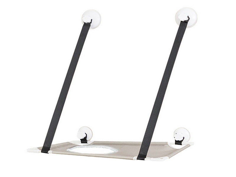 Single Layer Summer Cat Hammock Hanging Bed - Grey Carousel 2