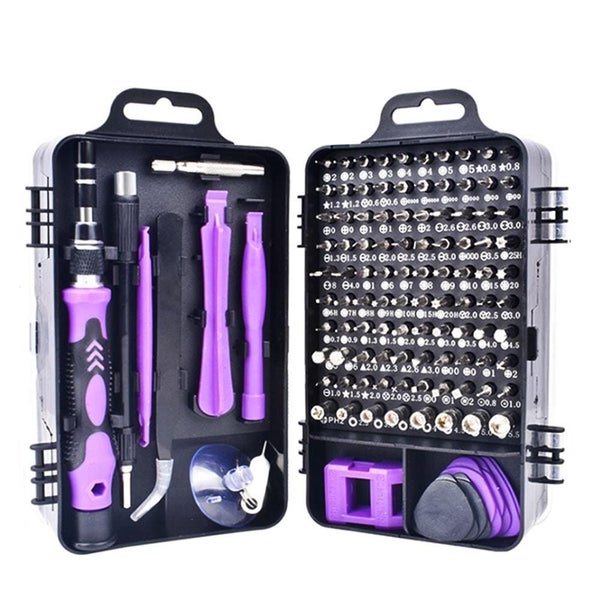 115 Piece Precision Screwdriver Mobile Phone Computer Disassembly Maintenance... Carousel 1