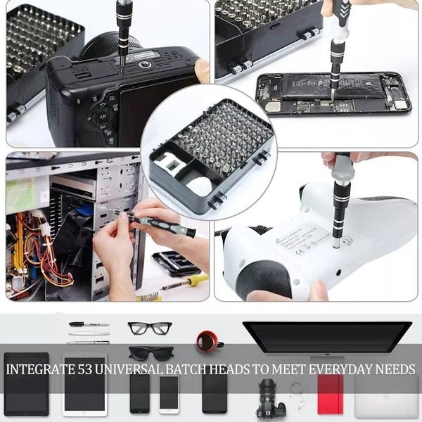 115 Piece Precision Screwdriver Mobile Phone Computer Disassembly Maintenance... Carousel 17